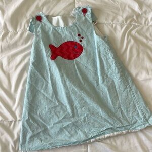3T fish dress